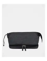 [Blaq] Soft Shell Wetpack Toiletry Bag Charcoal
