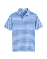 Peter Millar Boys' Avent Youth Performance Jersey Polo - Little Kid, Big Kid