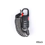 Helmet Bicycle Anti-Theft Motorcycle Three-Digit Password Combination Mini Lock