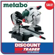 Metabo 254mm Crosscut and Mitre Saw Sliding Function KGS 254 PLUS - 0102540300