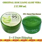 2X 300ml KOKLIANG Aloe Vera Soothing Gel 95% Cucumber Centella Body Spa Massage