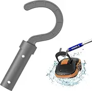 Hook for Robotic Pool Cleaner,PureAura Pool Hook for Poles Compatible with All Pool Vacuum Including Cordless,Above Ground and Underwater,Ideal Hooks for Telescopic Poles,Grey