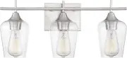 Savoy House 8-4030-3-SN Octave 3-Light Bathroom Vanity Light in a Satin Nickel
