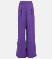 [Jacquemus] Jacquemus Plidao wide-leg pants UK 4 purple