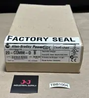 FACTORY SEALED Allen-Bradley 20-COMM-D SER B POWERFLEX DEVICENET ADAPTER 20COMMD