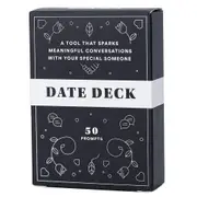 Date Deck By Bestself Intimacy Conversation Meaningful Discussion Party Card Game