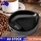 Mini Electronic Scale Espresso Coffee Scale Coffee Bean Kitchen Scale (Black)