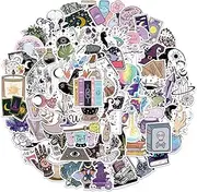Gutickodec 100 Pcs Witchy Stickers Apothecary Aesthetic Waterproof Stickers Vinyl Stickers for Water Bottle Laptop Phone Skateboard Stickers for Teens Adults