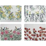 4pc Maxwell & Williams Royal Botanic Gardens Friends Placemat 34cm Set Assort