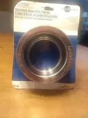 InSinkErator FLG-SS stainless steel Sink Flange new in distressed package