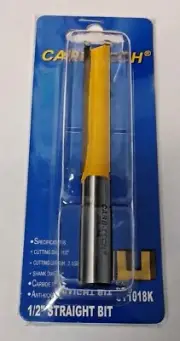 Carb-Tech CT1018K 1/2" Carbide Tipped Straight Router Bit