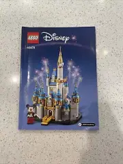 Disney Lego 40478 Instruction Book Only