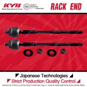 2 Pcs KYB Front Rack Ends for Nissan X-Trail T30 2.5L QR25DE I4 SUV 2000-2007