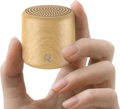 Portable Sound Machine - Travel White Noise for Adults & Wood Grain