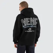 [Nena and Pasadena] Contained Relaxed Hoodie Anthracite Black