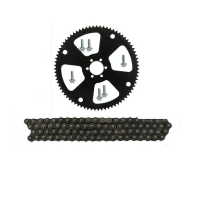 #35 Rear Chain Sprocket 75T Sprocket Cog kit Go Kart Drift Trike Buggy ATV
