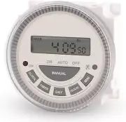 Timer Digital Switch Programmable 7-Day - Nopwer Pool Gate Sprinkler Light Contr