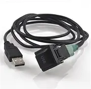 MeiKeL DIY Car USB Adapter Audio USB Cable Switch Fit for Volkswagen for VW Golf MK5 MK6 VI 5 6 Jetta CC Tiguan Passat B6