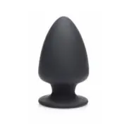 SilexD Dual Density Small Silicone Butt Plug 3.5 inches