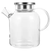 Clear Water Pitcher Glass Teapot Water Container Home