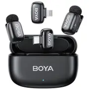 Boya Mini 12 Wireless Microphone Type-C & Lightning - Black