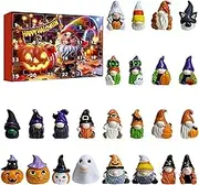 Halloween Gnome Advent Calendar 2025-24 Days Gnome Countdown Calendar With 24 Doll Figurines, Horror Cute Mini Gnome Figures Toys, for Halloween Home Decorations Gifts