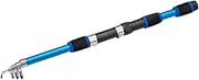 AIMALL 1.8m Telescopic Fishing Rod – 5-Section Lightweight Glass Steel Pole, Compact 16.7 Inch Closed Length, Multi-Colour Options for Sea and Freshwater Fishing