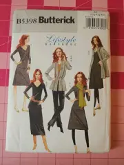 Butterick Pattern B5398 Wardrobe Pants Jacket Top Skirt Sizes L XL XXL UNCUT