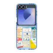 Galaxy Z Flip6 Impact Case Airline tags2