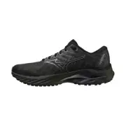 Mizuno Wave Inspire 19 Womens Black Metallic Gray Black