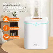 2000ml Double Spray Air Humidifier Essential Oil Diffuser Household Electric Aro
