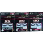 New 3 Ardell Magnetic Megahold Liner & Lash Demi Wispies Black Lashes