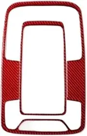 ATATNK TPIC Compatible for Audi A3 8Y S3 2021-2025 Carbon Fiber Car Front Roof Reading Lamp Frame Trim Sticker Dome Light Auto Decor Accessories(Carbon RED)