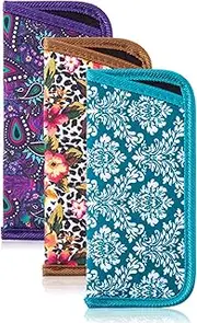 [TRIUMPH VISION] Soft Sunglasses Case 3 Pack - Neoprene Spectacle Glasses Storage Bag Sunglasses Storage Sleeve…