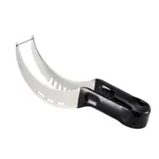2PCS Watermelon Slicer Corer & Server, Cutter Tongs for Melons & More, Stainless Steel Knife Peeler by Chuzy Chef