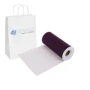 10 pcs Plum Purple 6" x 25 Yd Tulle Fabric Roll Spool Wedding Bow Party Decor nn