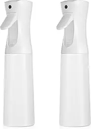Fine Continuous Spray Bottle Set - 2Pcs Hair Misting Bottle, Water Mister With 200ml Capacity
