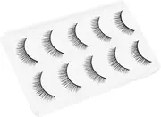 [OHPHCALL] 2sets Comfortable Thin Fiber Eyelash Extension Set for Women Girls Stage and Daily 5pairs*2