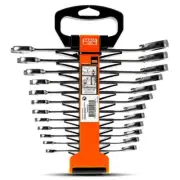 Bahco 1RM/SH12 12pce Combination Ratchet Spanner Set High Quality Alloy Steel