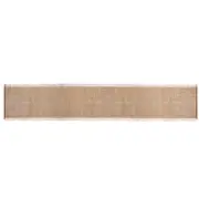 Mikasa Frayed Jute Table Runner, Natural, 230 x 33cm