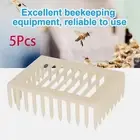 5PCS Plastic Queen Marker Cage Clip Bee Catcher Beekeeper Tool