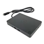 Dell WD15 Docking Station 4K FHD Display USB Type-C adapter Support HDMI - USB - Refurbished