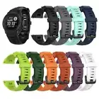 For Garmin Instinct / Instinct Tide / Tactical 22mm Silicone Watch Strap Band