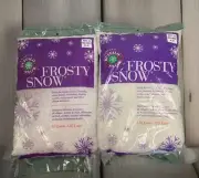 2-3.5 Qts Buffalo Snow FROSTY SNOW Christmas Village Crafts Snow Flakes