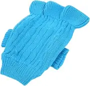 JUMPLAWN High Collar Pet Sweater for Dogs Cats Soft Turtleneck Design for Winter Warmth Decorative Vest for Adorable Pets for Cold Days Photo Opportunities