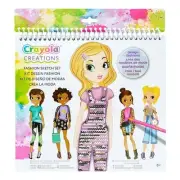 Creations Fashion Sketch Kit - Crayola