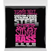 Ernie Ball Super Slinky Stainless Steel Bass 2844 .045-.100