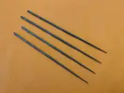 NICHOLSON (2 EA.) SWISS MADE XF #2 & #4 ROUND NEEDLE FILES - NEW - FREE SHIP