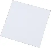 Non Porous Alumina Ceramic Sheet, White Corundum Plate Ceramic Heat Sink, Cooling Pad Insulating Sheet 1pc(50x50x6mm)