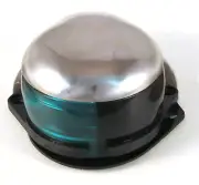Aqua Signal 24 Series Starboard Navigation Light Stainless Side Deck Mount Boat